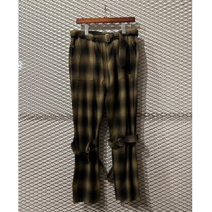 画像: PHINGERIN - Ombre Check Bondage Pants