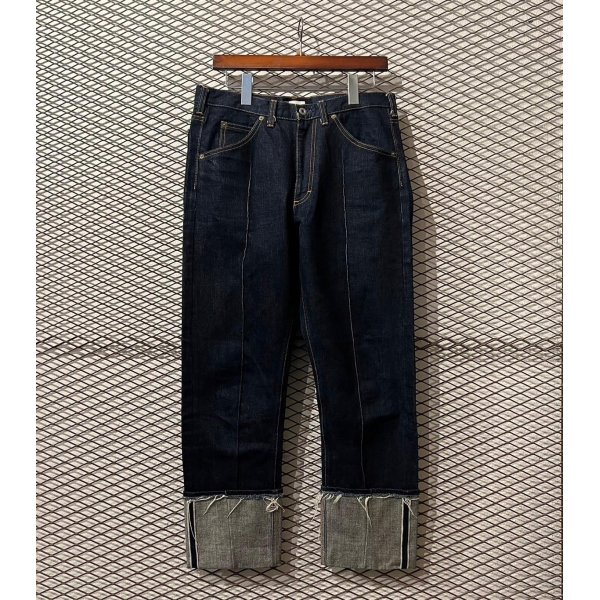 画像1: CLASS - Roll-up Design Denim Pants (1)