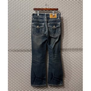 画像: TRUE RELIGION - Thick Stitch Flare Denim Pants