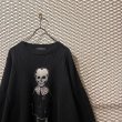 画像4: HYSTERICS - Skull Girl Embroidery Damage Knit (4)