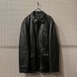 画像1: L&B HOMME - Sheep Leather Zip-up Jacket (1)