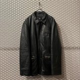 画像: L&B HOMME - Sheep Leather Zip-up Jacket