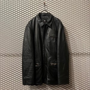 画像: L&B HOMME - Sheep Leather Zip-up Jacket