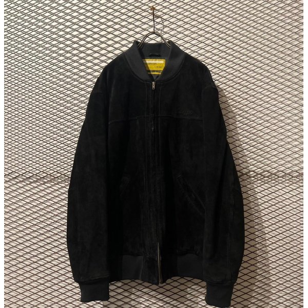 画像1: swagger - 00's Goat Leather Bomber Jacket (1)