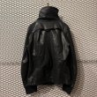 画像8: RICK OWENS - Highneck Leather Jacket (8)