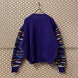 画像6: KANSAI O2 - 90's Embroidery 3D Switching Knit (6)