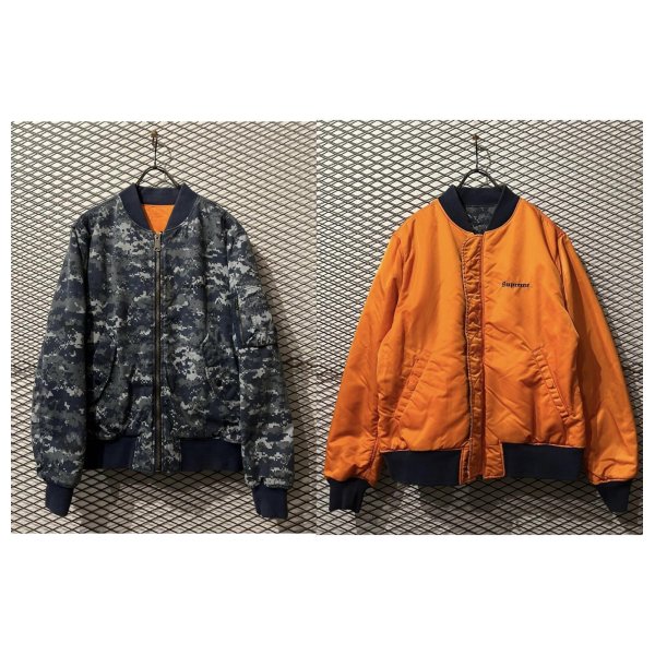 画像1: SUPREME - Reversible MA-1 Jacket (1)