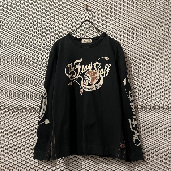 画像2: FLAGSTAFF - Indian Embroidery L/S Tee (2)