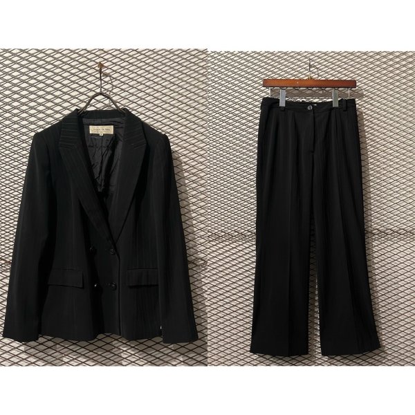 画像1: SAISON DE MIKI - Striped 4B Double Tailored Setup (1)