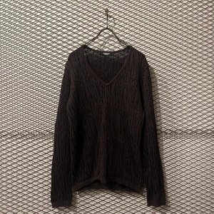 画像: TORNADO MART - Glitter V-neck Knit