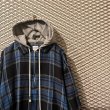 画像4: Name. - Flannel Docking Half Zip Hoodie (4)