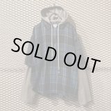 画像: Name. - Flannel Docking Half Zip Hoodie