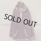 画像: HECTIC - Velour Half Zip Hoodie