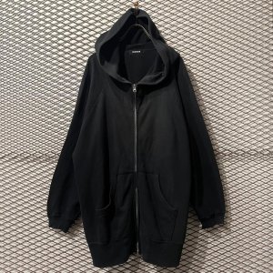 画像: zucca - Zip-up Long Hoodie