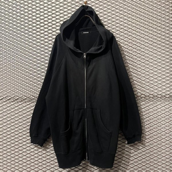 画像1: zucca - Zip-up Long Hoodie (1)