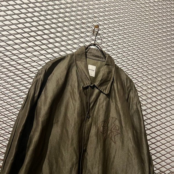 画像2: REVOLVER - Wrinkled Embroidery Coach Jacket (2)