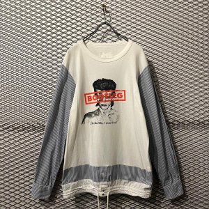 画像: Sacai - Striped Switching "BOOTLEG" L/S Tops