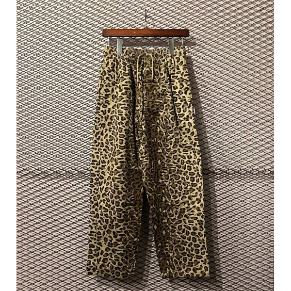 画像1: WTAPS - Leopard Easy Wide Pants (1)