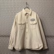 画像1: GENERAL RESEARCH - Striped Work Shirt (1)