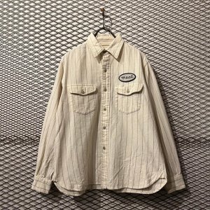 画像: GENERAL RESEARCH - Striped Work Shirt