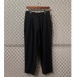 画像1: Jean Paul Gaultier - 1-Tuck Wide Slacks (1)