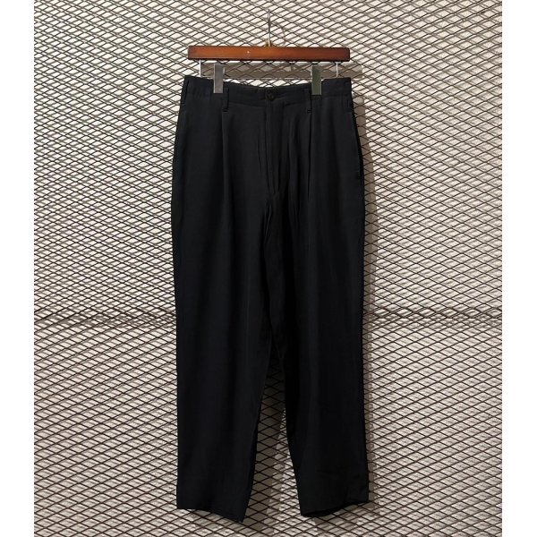 画像1: Jean Paul Gaultier - 1-Tuck Wide Slacks (1)