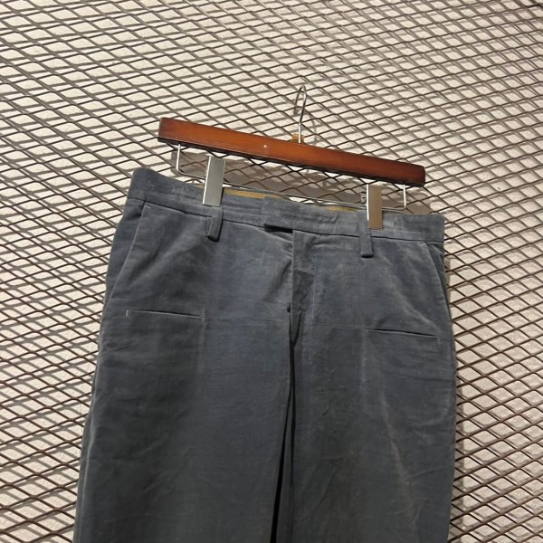 画像2: UNDERCOVER - Velour Tapered Slacks (2)