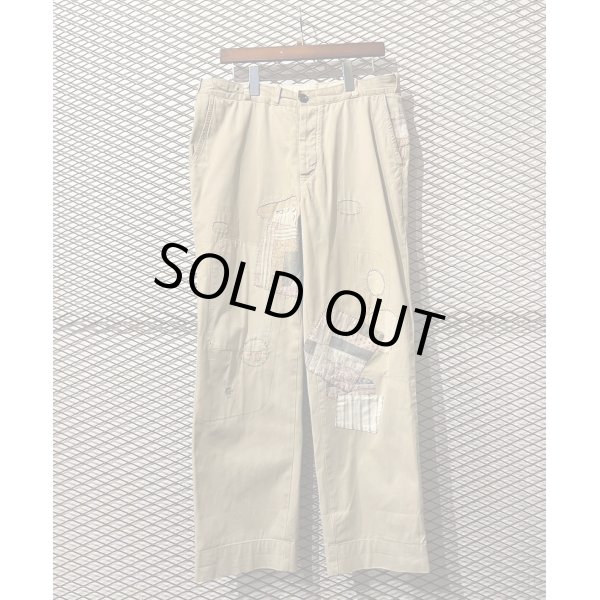 画像1: POLO RALPH LAUREN - Repaired Chino Pants (1)