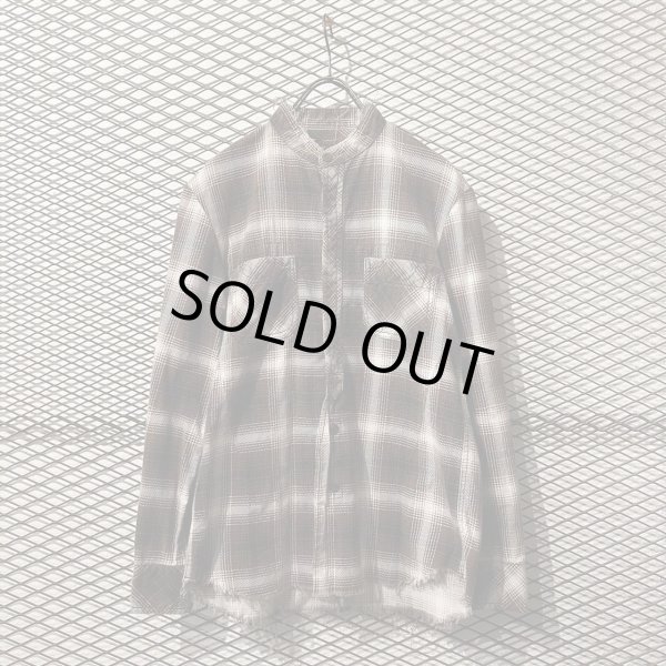 画像1: Number (N)ine - 08A/W Ombre Check Shirt (1)