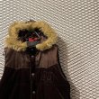 画像4: Onitsuka Tiger - Hooded Fur Velour Down Vest (4)