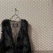 画像4: goa - Fake Fur Long Vest (Black) (4)