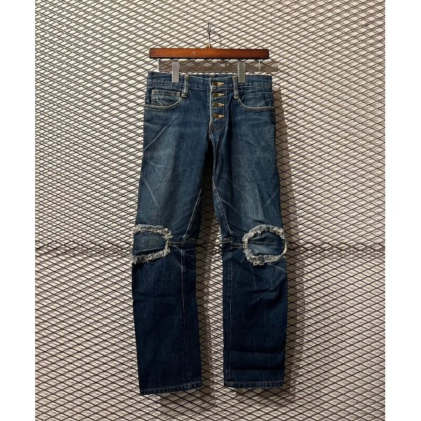 画像1: NEMETH - 90's 4B Dokan Pocket Denim Pants (1)