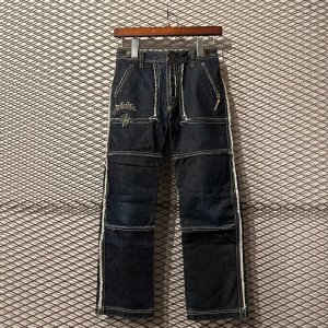 画像: DIESEL - Inside-out 3D Cutting Denim Pants