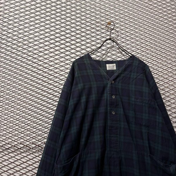 画像2: N-S - Checked Pullover Shirt (2)