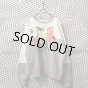 画像: C.E - Switching Graphic Sweat (BORO)