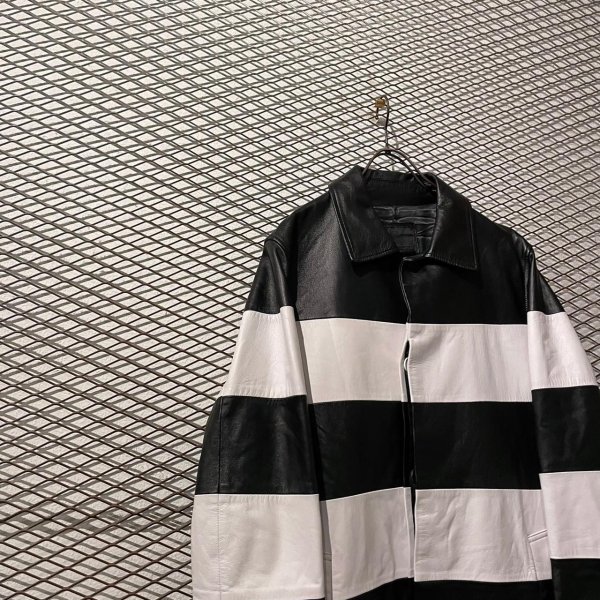 画像2: 99%IS - Sheep Leather Prisoner Coat (2)