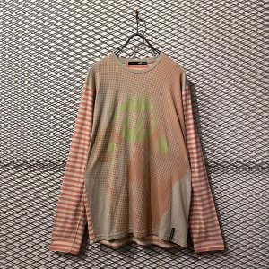 画像: montage - Dot × Border Switching L/S Tee