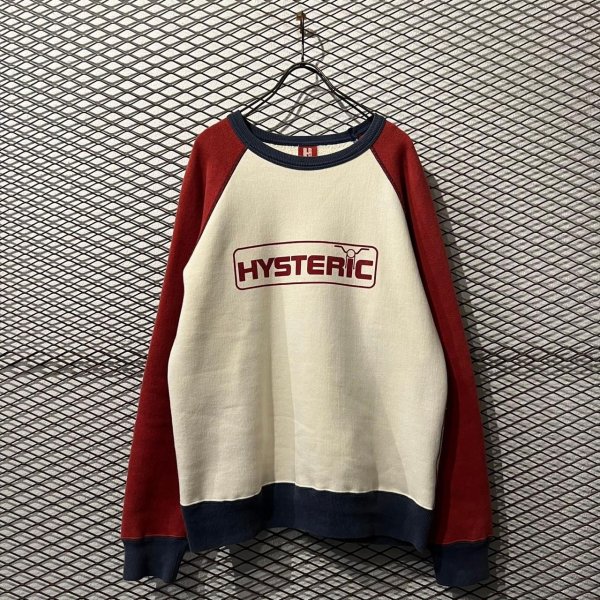 画像1: HYSTERIC GLAMOUR - 90's Raglan Sweat (1)