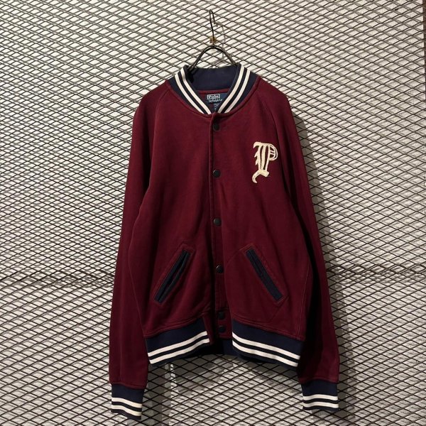 画像1: POLO RALPH LAUREN - Sweat Stadium Jacket (1)