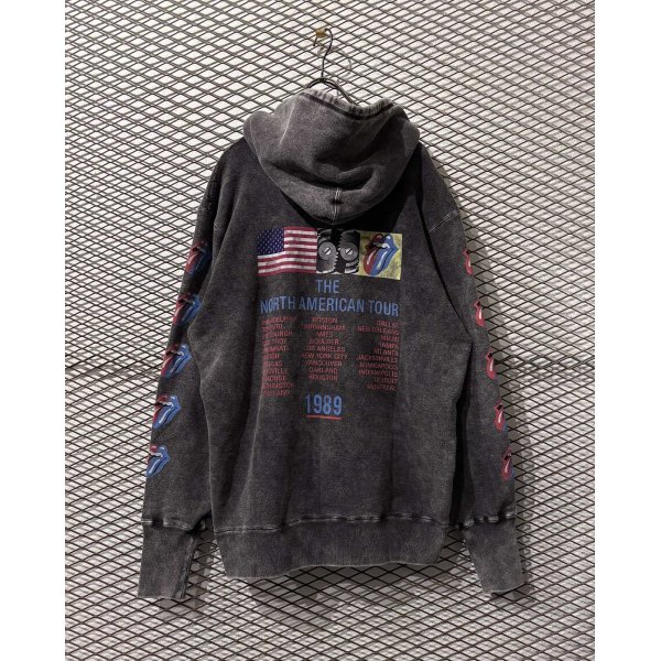 画像1: The Rolling Stones × TMT - Multi Print Pullover Hoodie (1)