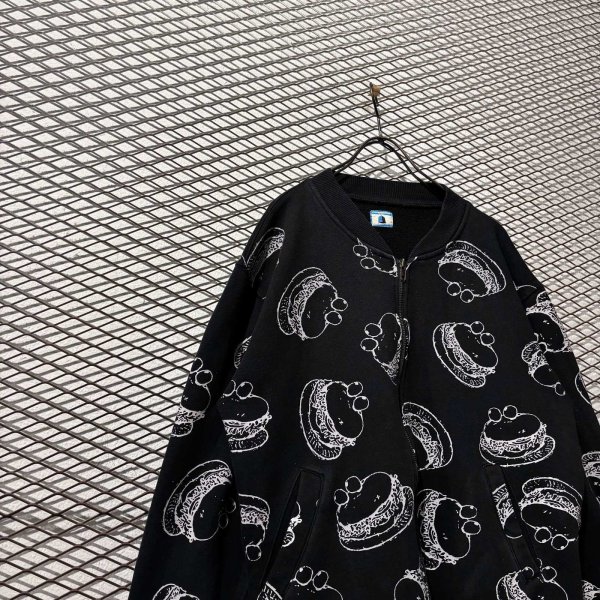 画像2: UNDERCOVER - "HAZE" Hamburger Sweat Blouson (2)