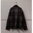 画像8: PPFM - Checked Mohair Blend Double Rider Jacket (8)