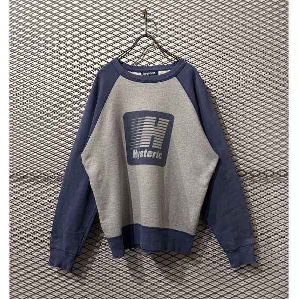 画像1: HYSTERIC - 90's H Logo Raglan Sweat (1)