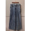 画像1: FACETASM - Super Big Denim Pants (Wash) (1)