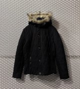 画像: PPFM - Fur Hooded Quilted Jacket