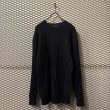 画像1: YVES SAINT LAURENT - 90's Cable Mix Knit (1)