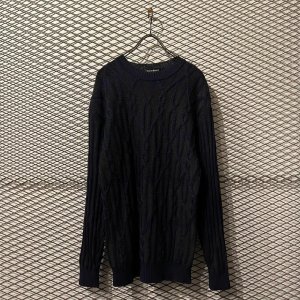 画像: YVES SAINT LAURENT - 90's Cable Mix Knit