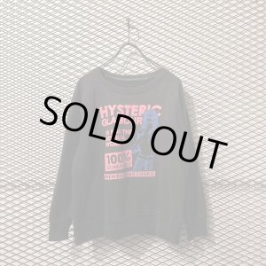 画像: HYSTERIC GLAMOUR - "Girl" Raglan Sweat