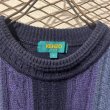 画像5: KENZO GOLF - 90's Gradient Cable Switching Knit (5)