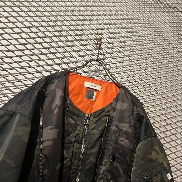 画像2: FACETASM - BUG MA-1 Jacket (Camouflage) (2)